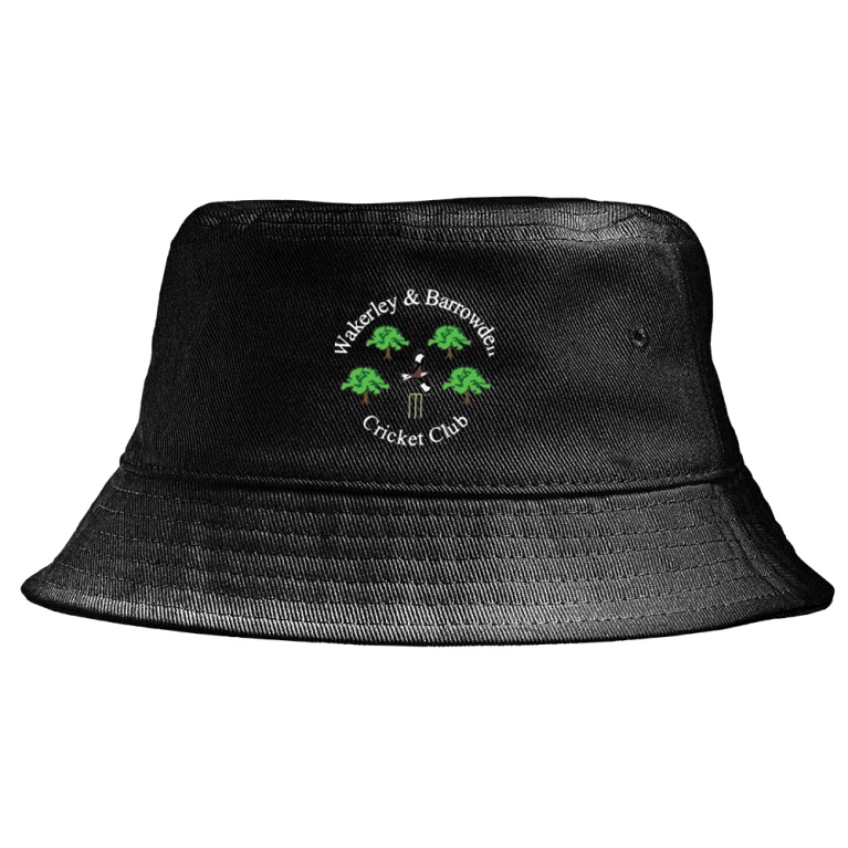 WAKERLEY AND BARROWDEN CC Dual Bucket Hat - Black